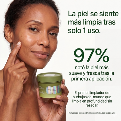 Mascarilla Coreana de Albahaca Sagrada (Efecto Bubble)