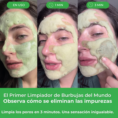 Mascarilla Coreana de Albahaca Sagrada (Efecto Bubble)