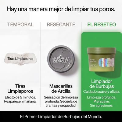 Mascarilla Coreana de Albahaca Sagrada (Efecto Bubble)
